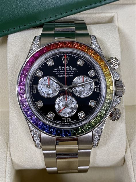 rolex rainbow daytona original price.